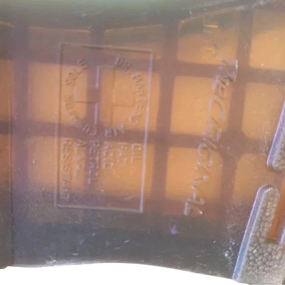 DR. MARTENS Black & Pink Combat Boots - Size 7 - Picture 8 of 8